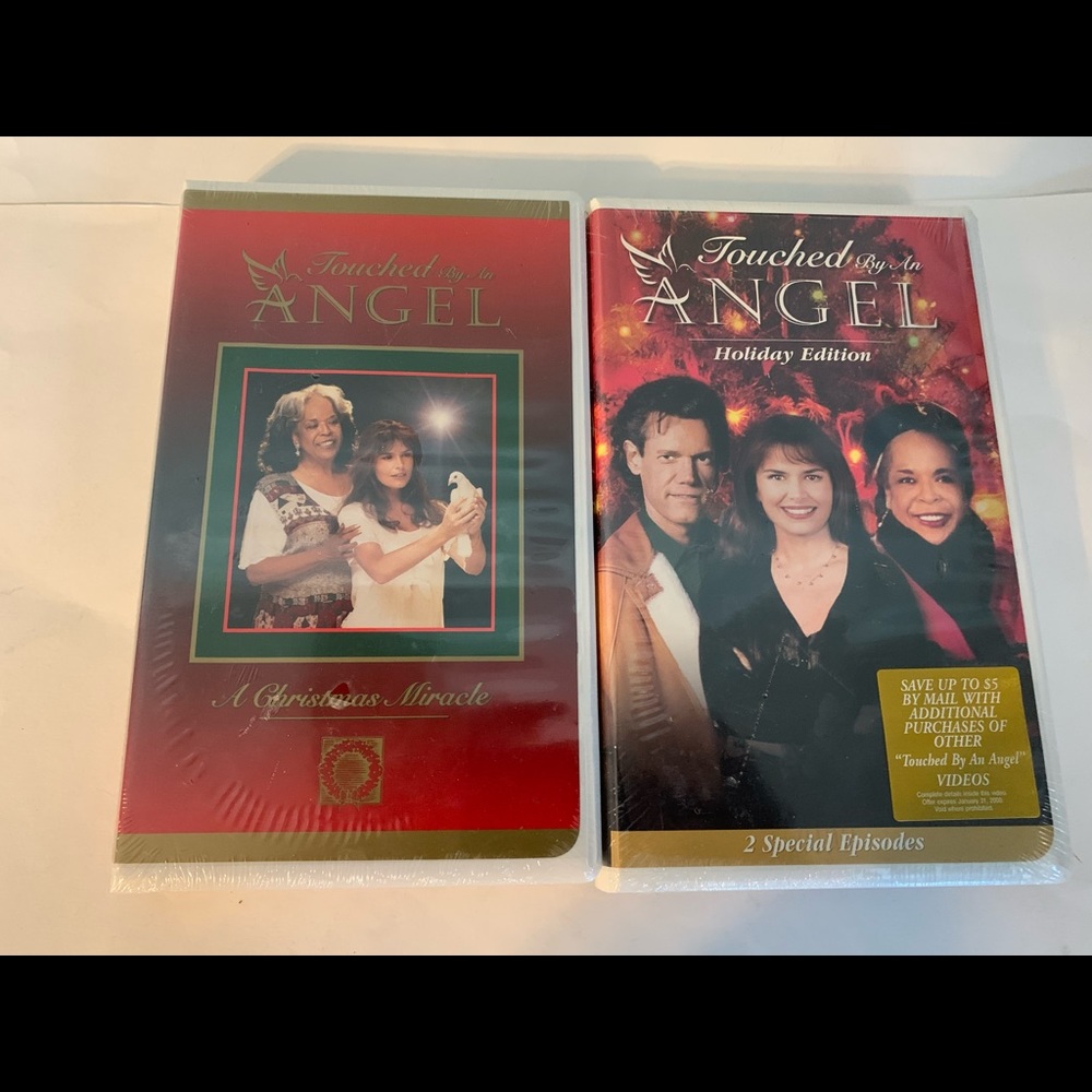 Touched By An Angel Lot of 2 Holiday Edition New